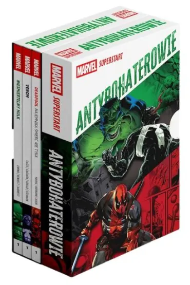 Marvel Superstart. Antybohaterowie (pakiet)