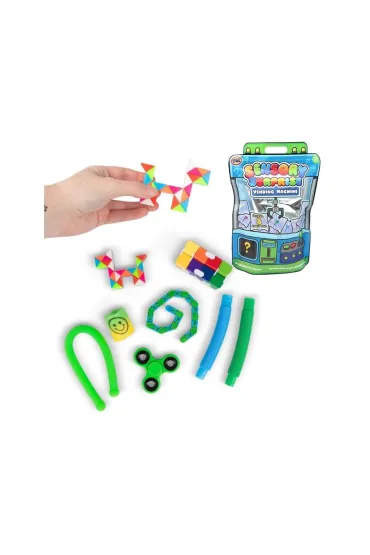 Automat z Niespodzianką Niebieska Torebka 8el