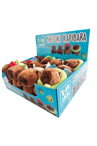 Brelok maskotka Kapibara mix