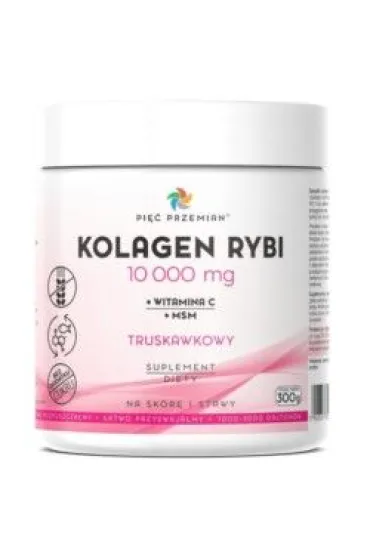 Pięć Przemian Kolagen Rybi truskawkowy