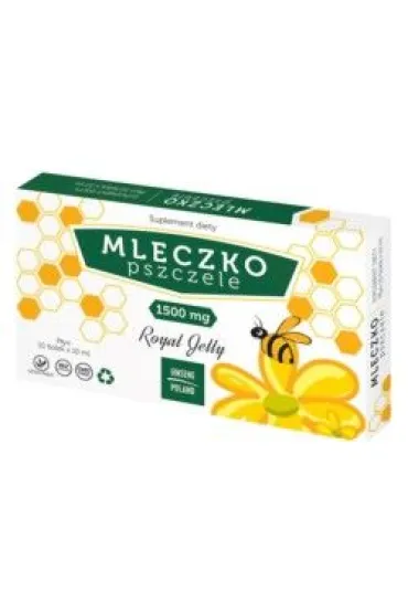 Poland Mleczko Pszczele 1500 mg suplement diety