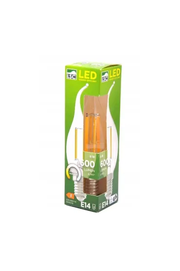 Żarówka Led E14 600 Lumen 6W Biały Ciepły