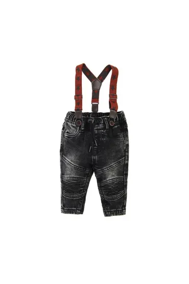 Spodnie Chłopięce Jeansowe Z Szelkami 86Cm Cool Club