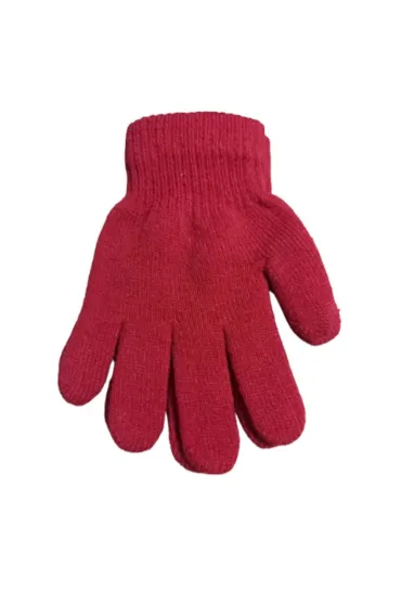 Rękawiczki Dziewczęce Magic Pięciopalczaste Z Puszkiem Brzoskwiniowe 14Cm Yo! Club