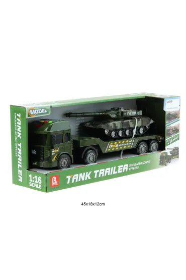 Auto wojskowe z akcesoriami MEGA CREATIVE 568831