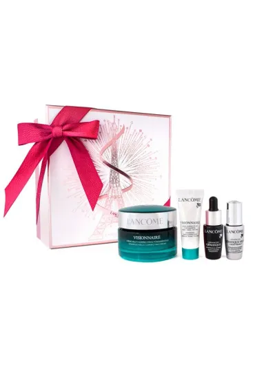 Zestaw (Krem do twarzy Visionnaire + Serum Advanced Genefique + Serum korygujące Visionnaire + Serum pod oczy Advanced Genefique)