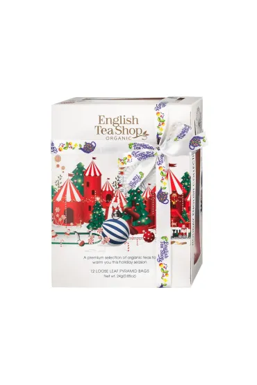 Zestaw herbat idealny na prezent, Holiday New White Prism, 4 smaki