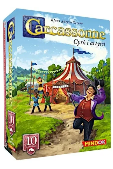 Carcassonne 3 Cyrk i Artyści Edycja 10