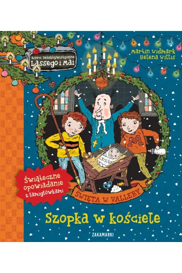 Święta w Valleby. Szopka w kościele