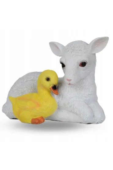 Figurka Baranek I Kaczka Wielkanocna
