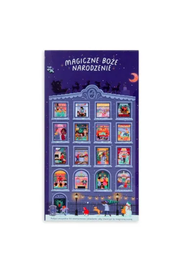 Kalendarz Adwentowy Puzzle Magiczne Boże Narodzenie 12+
