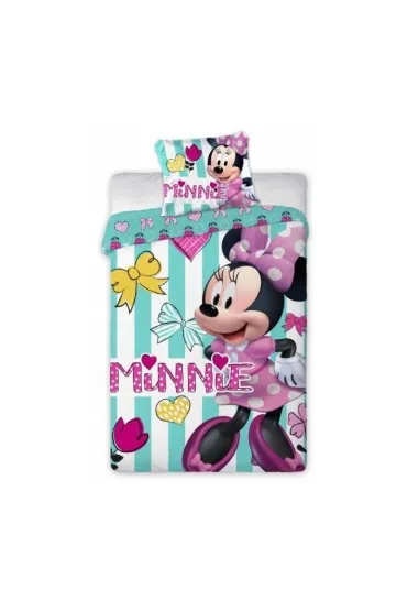 Komplet Pościeli Dziecięcej Myszka Minnie 100 X 135 Cm