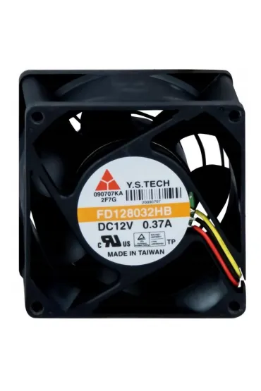 Wentylator Y.s.tech Fd128032Hb 80x80x32 Mm 12 V Dc 0,37 A | 2-Ball Bearing