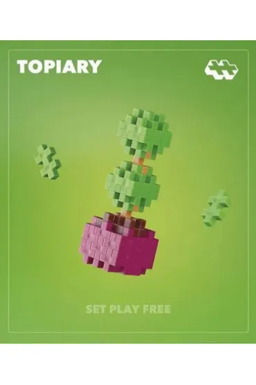  Klocki - Roślinki Topiary