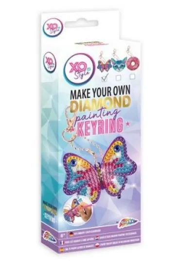 CCG diamentowy brelok motyl 260001 88266