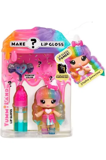 Yummiland Mystery Lip Gloss Doll - Stephie Snowcon