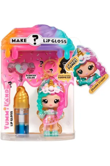 Yummiland Mystery Lip Gloss Doll - Phoebe Frappe