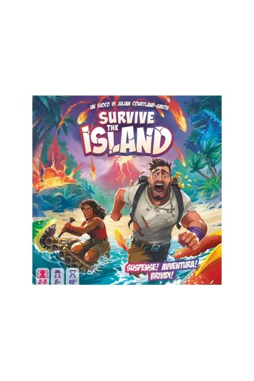 Survive The Island Wydanie Włoskie Gra Planszowa 8+