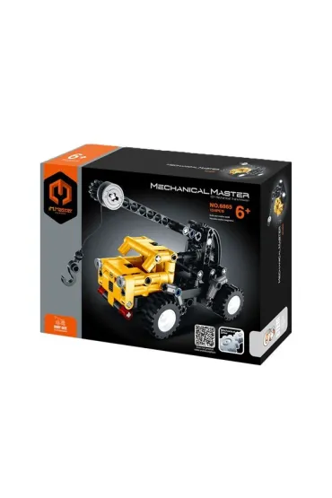  Klocki  - Pojazd budowlany 122 elementy