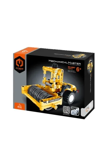  Klocki  - Pojazd budowlany 121 elementów