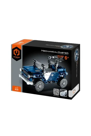  Klocki  - Auto policyjne 124 elementy