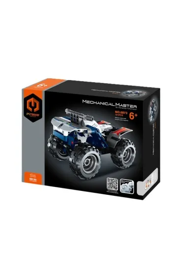  Klocki  - Quad policyjny 121 elementów