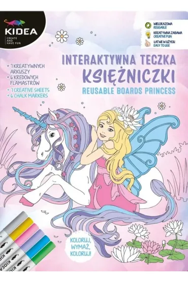 Teczka interaktywna Księżniczki