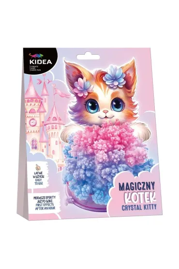 Kotek magiczny krystaliczny KIDEA