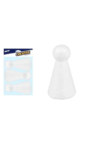 Anioł gładki 11cm 3 sztuki