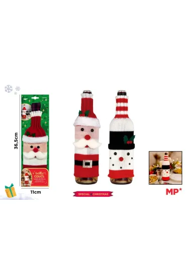 Etui na butelkę świateczne MIX