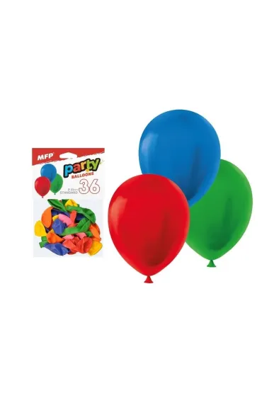 Balon dmuchany standard 23cm 36 szt