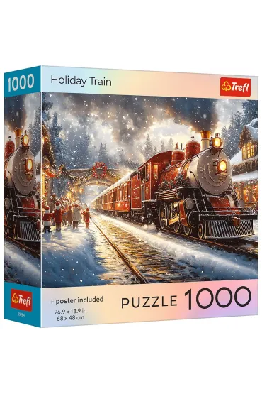 Puzzle 1000 USA Collection: Holiday Train TREFL