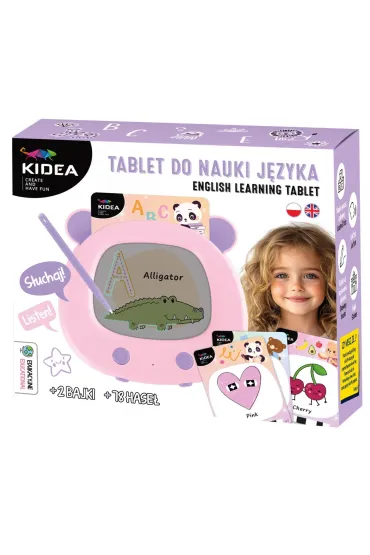 Tablet do nauki języka angielskiego KIDEA
