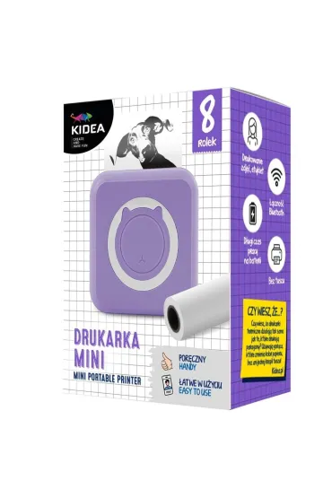 Mini drukarka termiczna KIDEA