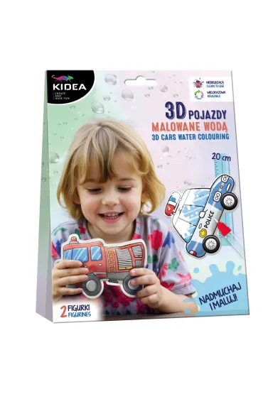 Magiczne pojazdy do malowania wodą KIDEA