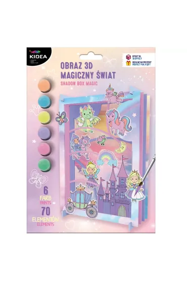 Obraz 3D magiczny świat KIDEA