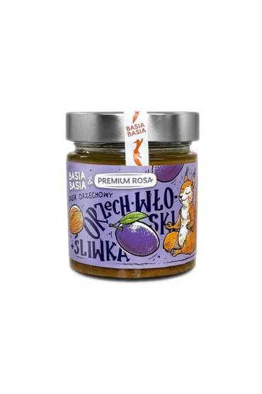 Premium Rosa Krem z orzechów włoskich z nerkowcami, daktylami w proszku i suszoną śliwką