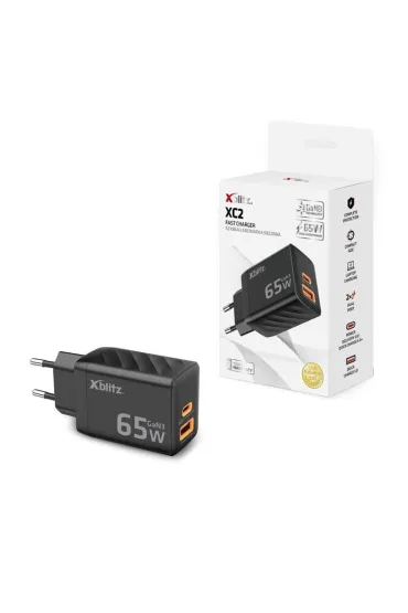 Ładowarka sieciowa PD65W GaN3 XC2
