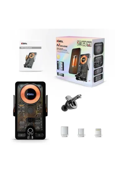 Automatyczny uchwyt samochodowy z ładowaniem...