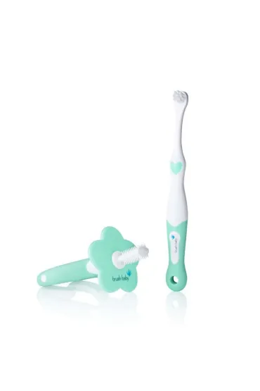 Teether Set zestaw na ząbkowanie 0-18m Miętowy