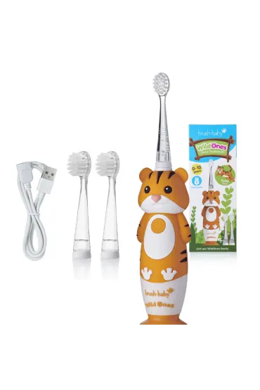 Wild Ones szczoteczka soniczna dla dzieci 0-10 Tiger