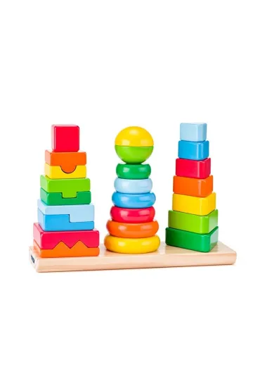 PIRAMIDKA DREW 3SZT MIX 28X22X9 PUD