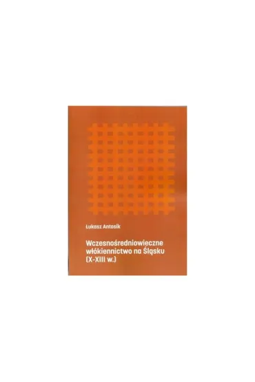 Wczesnośredniowieczne włókiennictwo na Śląsku (X-XIII w)