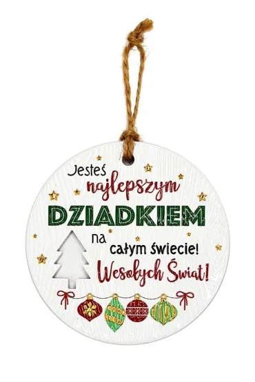 Zawieszka ceramiczna Boże Narodzenie