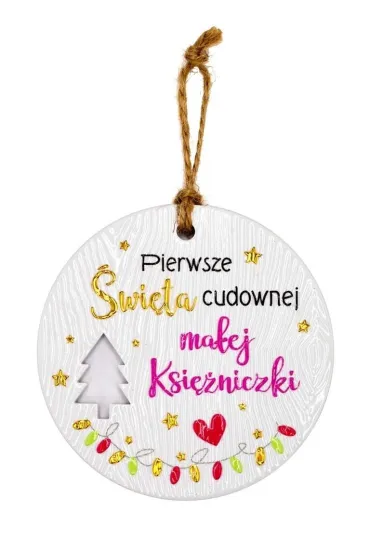 Zawieszka ceramiczna Boże Narodzenie