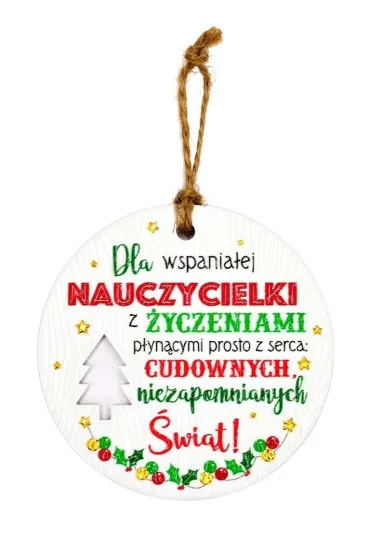 Zawieszka ceramiczna Boże Narodzenie