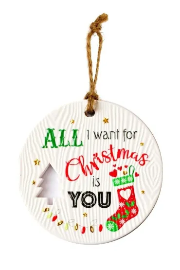 Zawieszka ceramiczna Boże Narodzenie