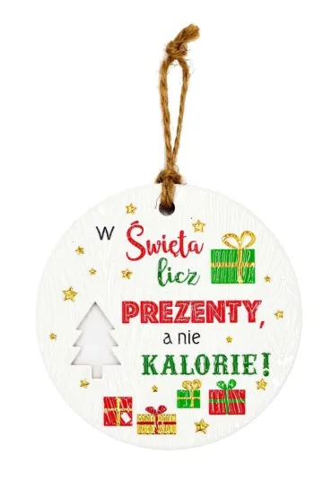 Zawieszka ceramiczna Boże Narodzenie