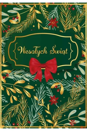Karnet B6 Boże Narodzenie