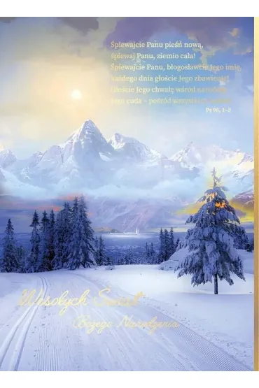 Karnet B6 Boże Narodzenie